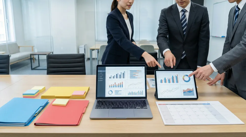 周/月复盘机制：指标看板与行动项